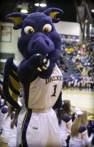 Photograph of the Drexel Dragon