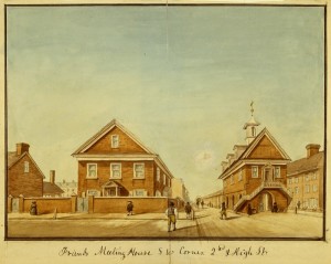 Friends Meeting House, S.W. Corner 2nd and High Street 