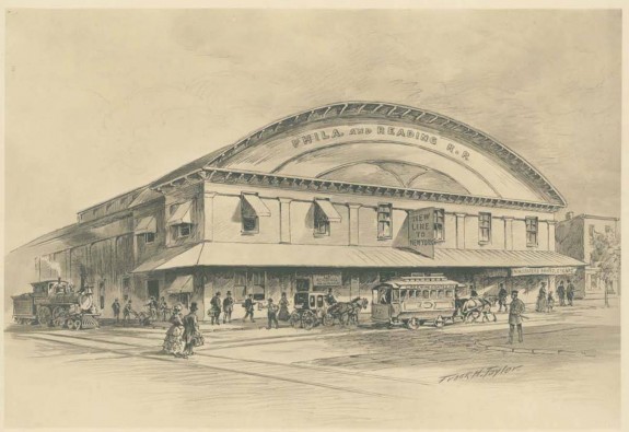 Illustration of the Green Street station