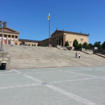 photograph of the Rocky Steps at the Philadelphia Art Museum