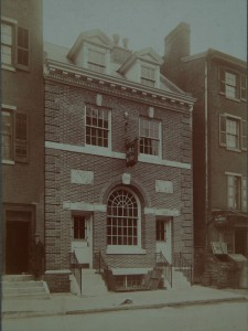 The Public Baths Association oversaw the construction of  six public bathhouses throughout Philadelphia, including the Wood Street Bathhouse shown here, starting in 1895. (Historical Society of Pennsylvania) 