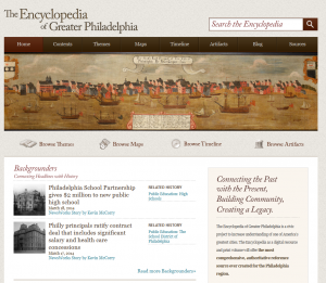 Image of Encyclopedia Home Page