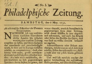 Encyclopedia Of Greater Philadelphia German Newspaper