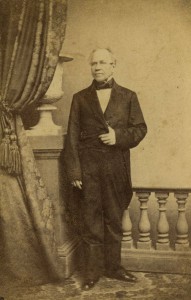 David Paul Brown, photographed in 1861. (Library Company of Philadelphia)