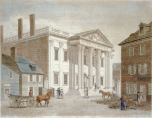 image of exterior of first bank of the united states