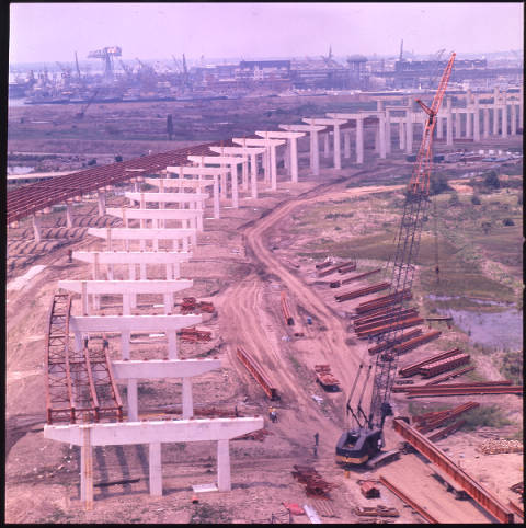 philadelphia 95 construction 1970 history historic interstate road i95 philly aerial american place fix timeline finally problem its years through