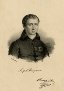 a black and white engraving of Joseph Bonaparte