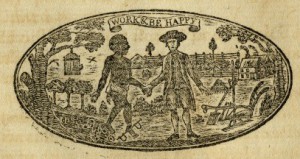 The emblem of the Pennsylvania Abolition Society.