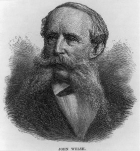 A portrait of John Welsh, longtime president of the Philadelphia Board of Trade
