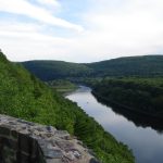 View of the Delaware River from New York.