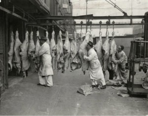 Meat, seafood, and poultry processing have been small but continuous pieces of Philadelphia’s food processing history from the industry’s beginning.