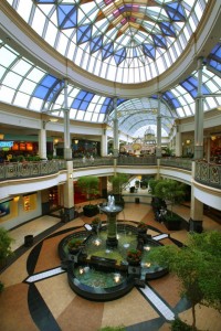 Color photograph of King of Prussia Mall interior.