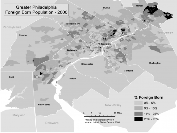 Foreign Born Population- 2000