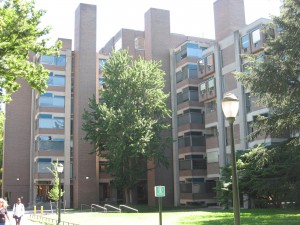 The Alfred Newton Richards Medical Research Building of the University of Pennsylvania, built between 1957 and 1964, was certainly not Philadelphia’s first space for biomedical research. It is, however, the most widely known, being one of the most acclaimed designs of notable modernist architect Louis Kahn, himself a Philadelphian. It symbolizes the increase in laboratory science in the city which occurred in the 1950s and 1960s. (Photograph by Steven J. Peitzman)