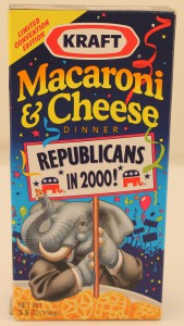 Photograph of macaroni box.