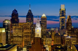 Photograph of Philadelphia skyline