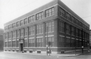 The Moore School building at the University of Pennsylvania.