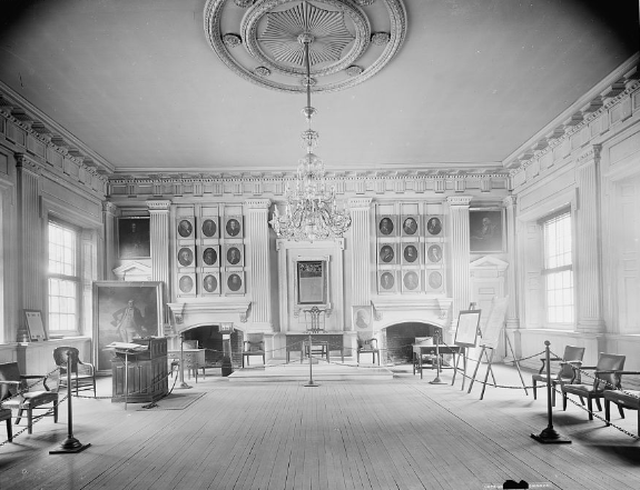 Encyclopedia Of Greater Philadelphia | Assembly Room At Independence Hall