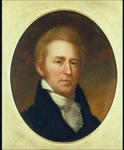 William Clark by Charles Willson Peale, from life, 1807-1808