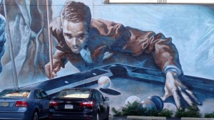 Edward 'Chick' Davis Mural