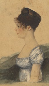 Susanna Rowson was a writer and actor during the late eighteenth and early nineteenth centuries, best known for her novel Charlotte Temple: A Tale of Truth, a book many consider to be the first best selling novel in U.S. history. (Albert and Shirley Small Special Collections Library, University of Virginia)