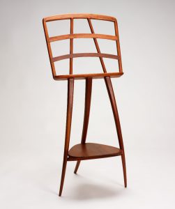 An image of a music stand crafted by Wharton Esherick.