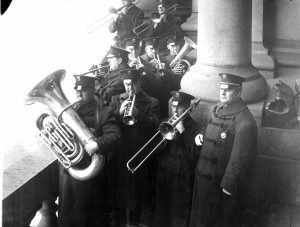 Member of the Police Band in 1918.