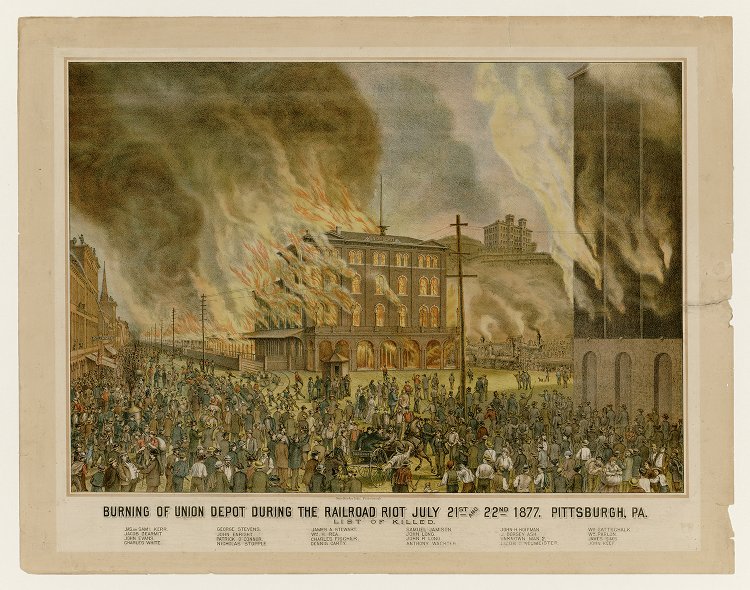 Railroad Strike of 1877 - Encyclopedia of Greater Philadelphia