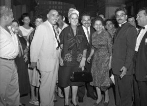 Mayor of San Juan, Puerto Rico, Felisa Rincon de Gautier, visiting Philadelphia in 1961.