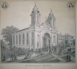 an illustration of Saint Michael's Church