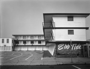 Photograph of the First "Doo Wop" Style Motel in Wildwood New Jersey the Ebb Tide.