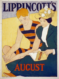 A Lippincott's Magazine cover from August