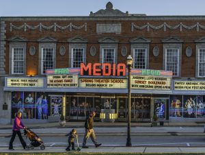 Street View of the Media Theatre in 2014.