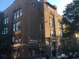 A color photo of the Independence Charter School in Philadelphia. 