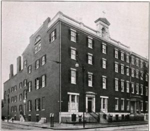 A photo from 1914 of the St. Joseph's Orphan Asylum in Philadelphia.