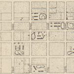 Detail of 1794 map showing locations of brickyards