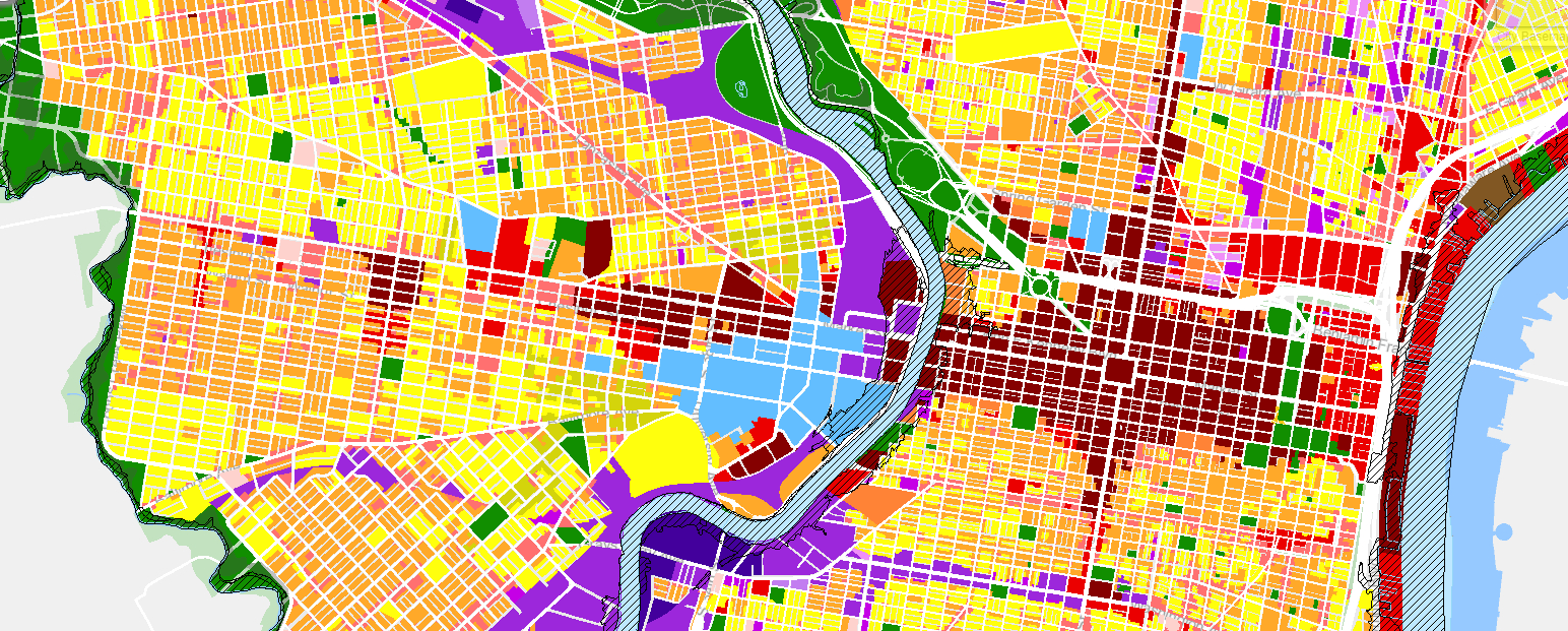 City of Philadelphia Zoning Map | Encyclopedia of Greater Philadelphia