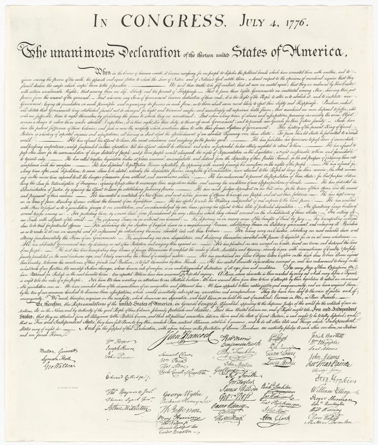 essay declaration of independence