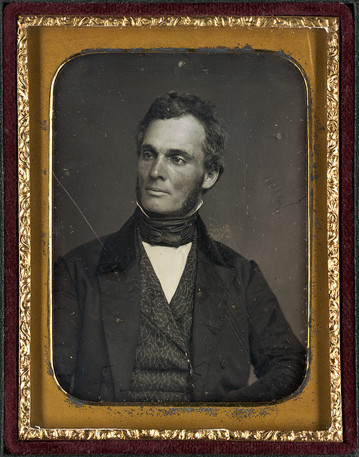 An 1840s photograph of Robert Purvis.