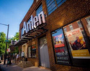 Color photograph showing facade of the Arden Theatre.