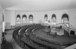 Main floor of Congress Hall, where the House of Representative met.