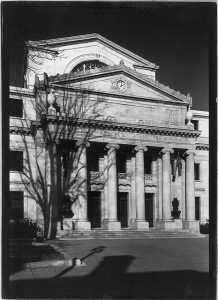 The second courthouse for Delaware County.