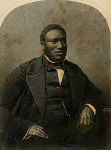 Portrait of Samuel Ringgold Ward from the cover of his autobiography.