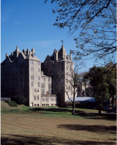 Exterior photograph of the Mercer Museum.