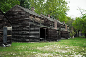 A row of cottages