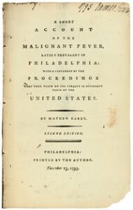 Cover of an 18th century pamphlet