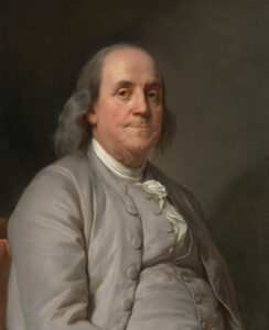 Portrait of Benjamin Franklin