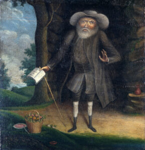 Painting Depicting Benjamin Lay