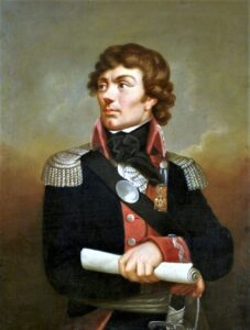 Painting of Tadeusz Kościuszko.